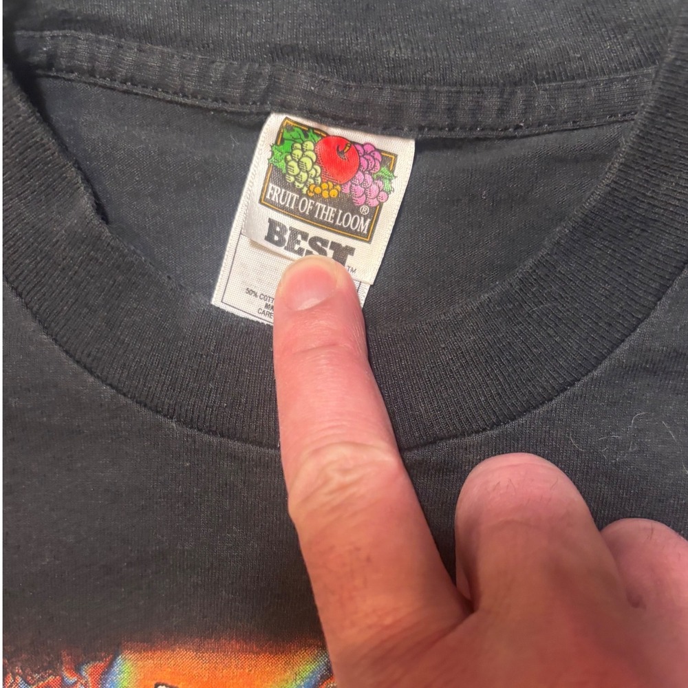 Vintage 1996 The Monkees 30th Anniversary World Tour Shirt XXL Fruit of the Loom - Picture 5 of 9